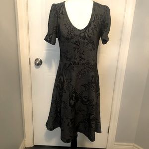 Suzy Shier Puff short sleeve dress